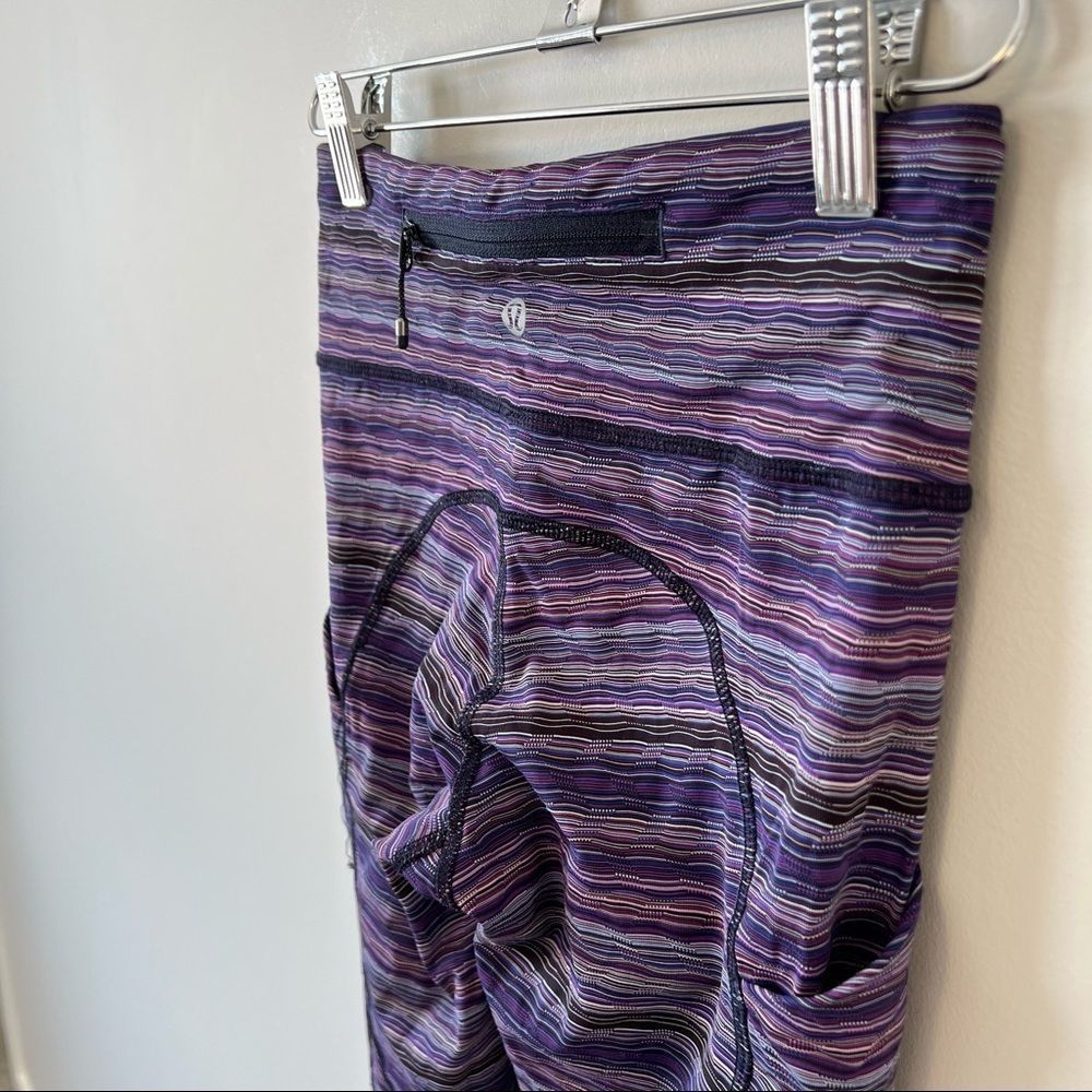 Lululemon Speed Tight  IV Leggings Space Dye Twist Ultra Violet - Picture 11 of 16